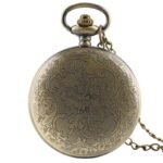 Montre Steampunk Gousset Fleur Victorienne