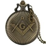 Montre Steampunk Gousset Franc-maçonnique