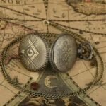 Montre Steampunk Gousset Franc-maçonnique