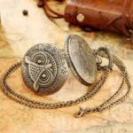 Montre Steampunk Gousset Hibou Goth