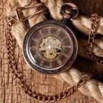 Montre Steampunk Gousset Mécanique Remontage