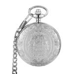 montre a gousset poche quartz elegante classique roas300 776 1