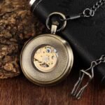 Montre Steampunk Gousset Rétro Futuriste Bis