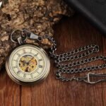 Montre Steampunk Gousset Rétro Futuriste Bis