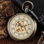 Montre Steampunk Gousset Rétro Futuriste Bis