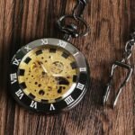 Montre Steampunk Gousset Squelette Ancienne
