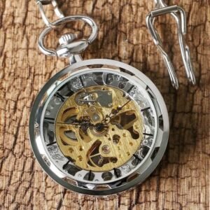 montre a gousset steampunk mecanismes apparents poche squelette 633 1