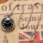 Montre Steampunk Gousset Cadran Chiffres Arabes