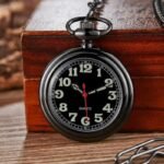 Montre Steampunk Gousset Cadran Chiffres Arabes