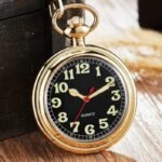 Montre Steampunk Gousset Cadran Chiffres Arabes