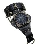 Montre Steampunk Gothique Boîtier Carré