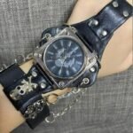 Montre Steampunk Gothique Boîtier Carré