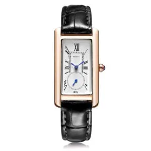 Montre Rectangulaire Vintage élégante et Intemporelle 3 Montre Rectangulaire Femme Vintage