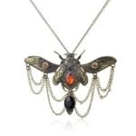 Pendentif Steampunk Insecte Mécanique