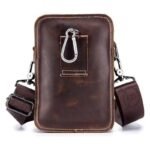Pochette Steampunk Cuir Homme Élégante
