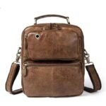 Sac Steampunk Cuir Vintage Bandoulière Réglable
