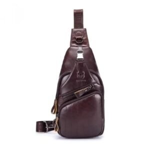 sac de poitrine en cuir pour essentiels a portee marron roas400 983 1