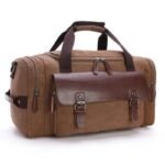 sac de voyage toile vintage durable marron roas300 819 1