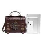 sac steampunk limitee edison style vintage avec rivets dores roas400 673 1