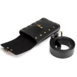 Sacoche Steampunk Vintage Marron Noir