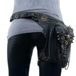 Sacoche Steampunk Tête De Mort Chic
