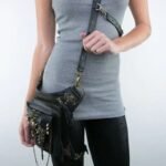 Sacoche Steampunk Tête De Mort Chic