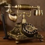 Téléphone Steampunk Vintage Gothique