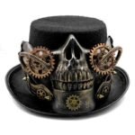 Chapeau Steampunk Tête De Mort