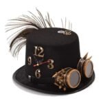 Chapeau Steampunk Unisexe Vintage