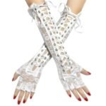 Gant Long Dentelle Steampunk