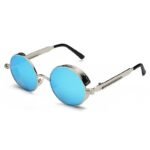 Lunettes Steampunk Bleues Vintage