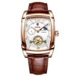 Montre Steampunk Rectangulaire Luxueuse Événements