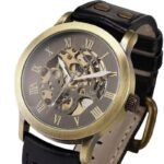 Montre Steampunk Vintage Acier Inoxydable